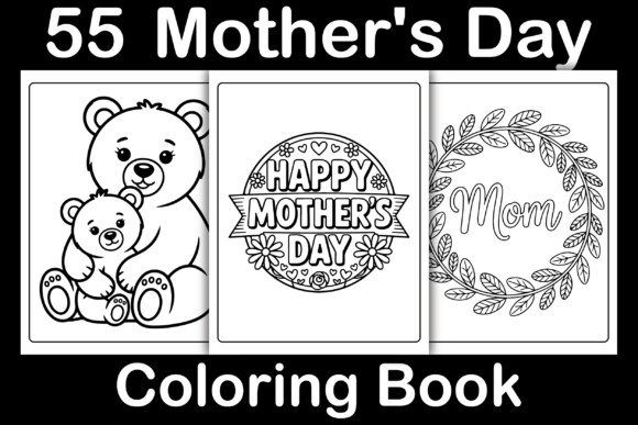 Mother’s Day Coloring Pages & Graphics